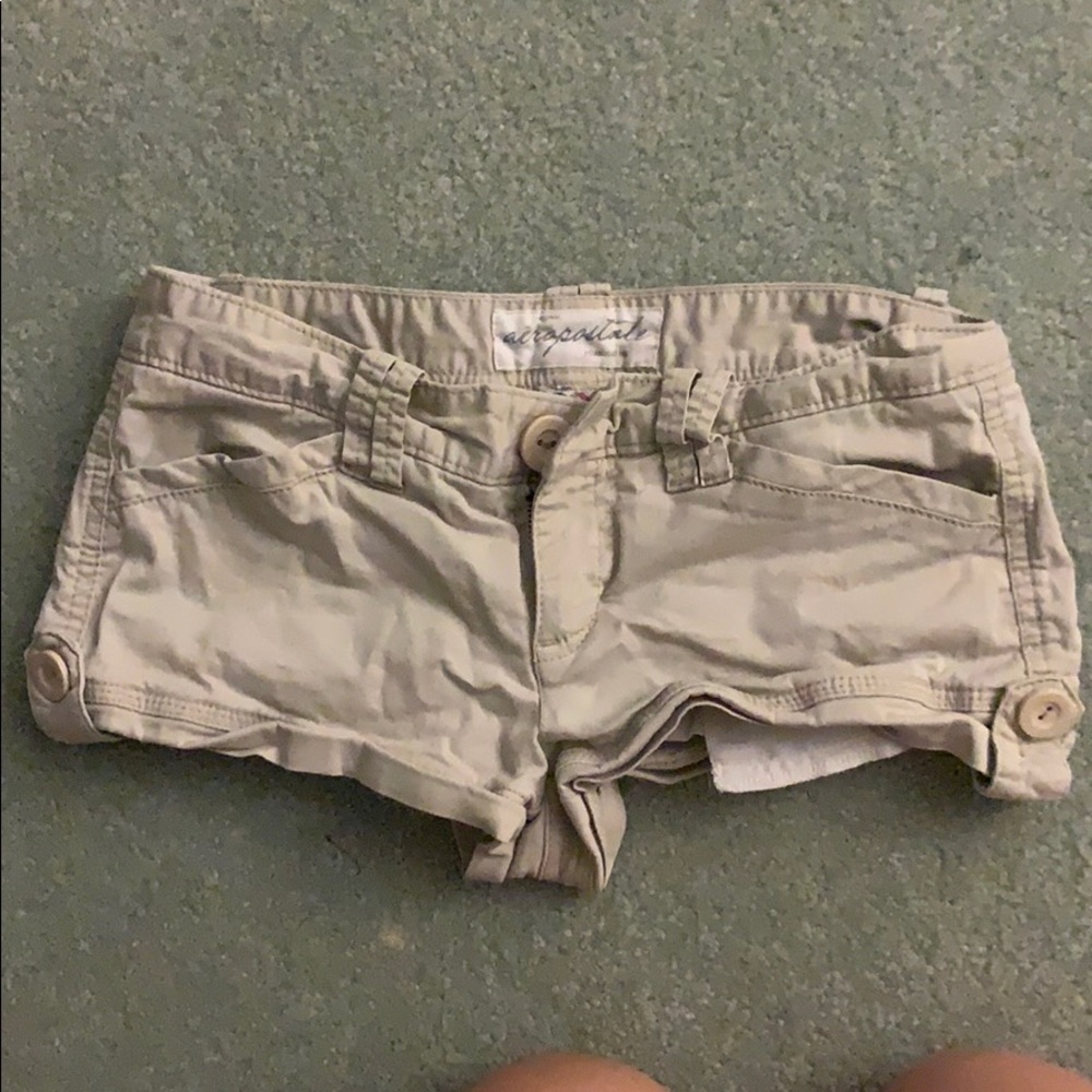 Aeropostale khaki utility shorts - size 1/2